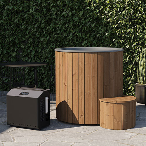 SaunaLife S1N Cold/Hot Immersion Tub Natural - 1 Person